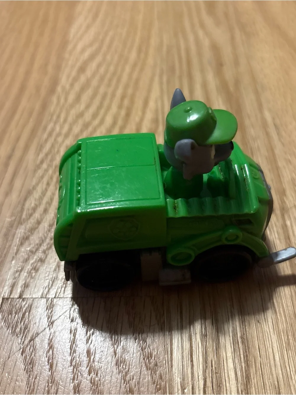 Paw Patrol Racer Rescue Rocky Toy Vehicle Green Truck Recycle